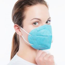 4 Layers Composition Disposable Non Woven Face Mask Size 10.5 X 15.5cm